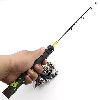 Amazon.com : 74g Ultra-Light Fishing Rod and Reel Set, 61cm